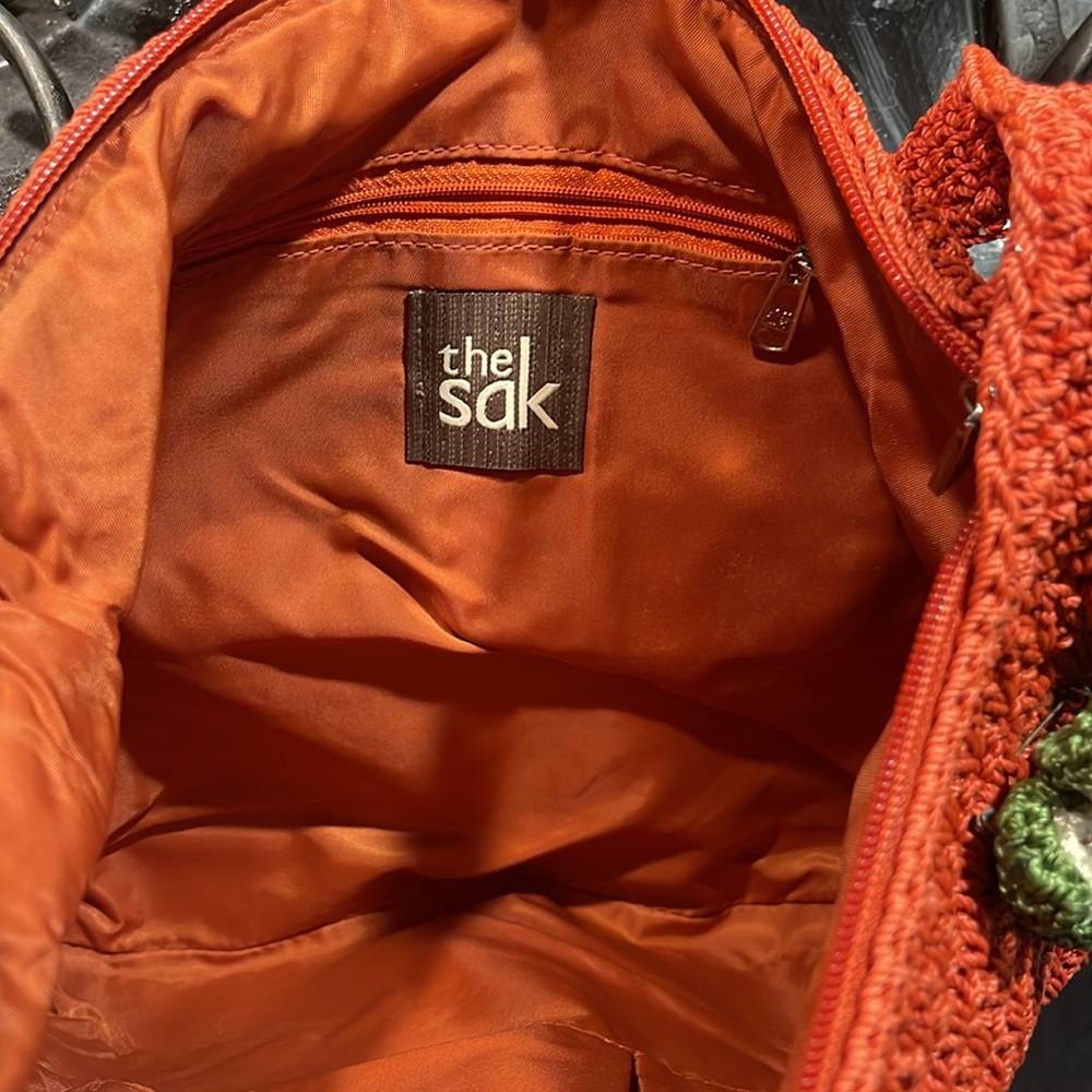 The Sak Crochet Bag/Pocketbook- burnt orange color - - Picture 4 of 7